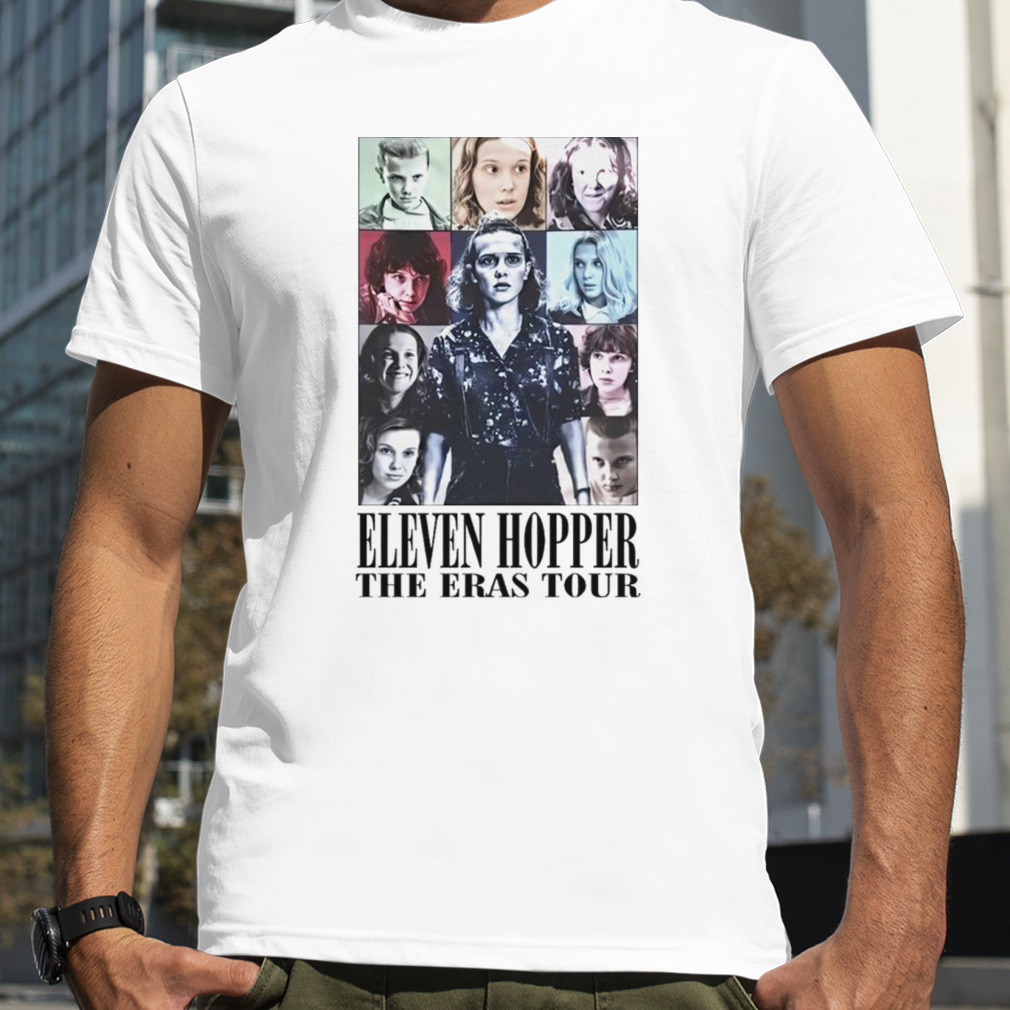 Eleven Hopper The Eras Tour Shirt, Classic Style T-Shirts, Tour Shirt