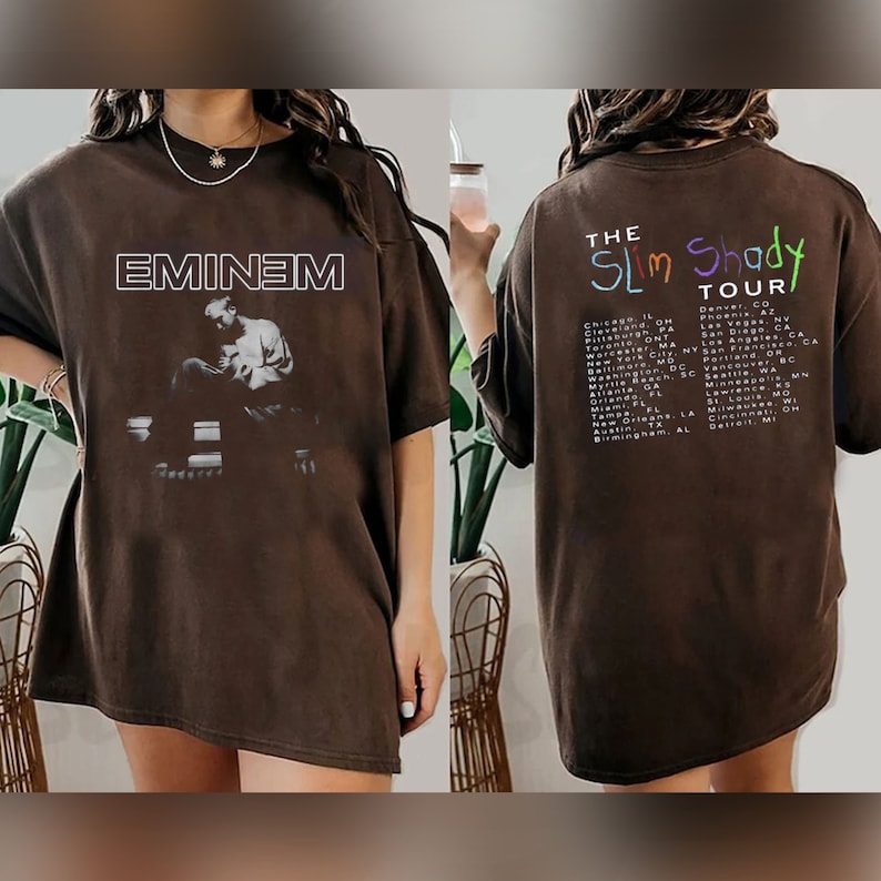 Eminem Shirt, 1999 Eminem Slim Shady Tour Shirt
