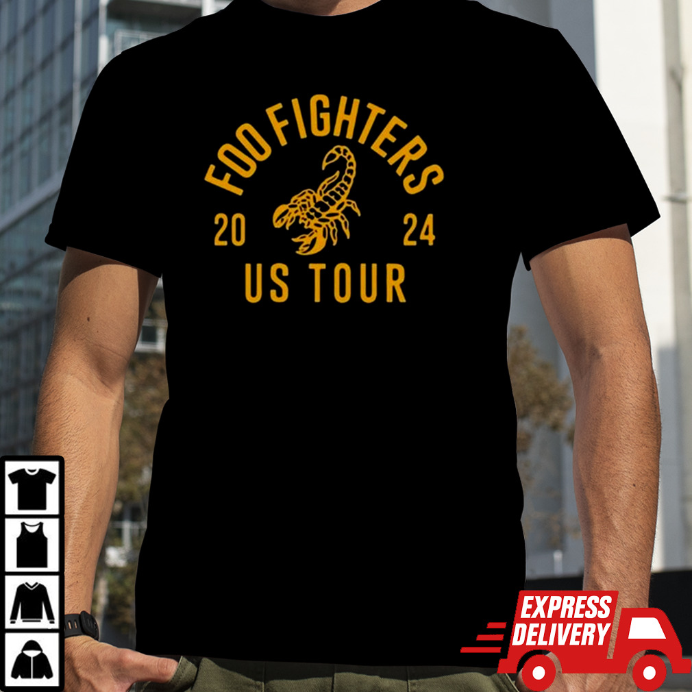 Foo Fighters Smear Us Tour 2024 Shirt