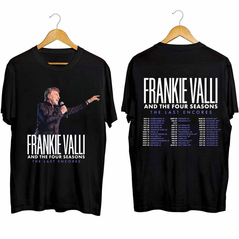 Frankie Valli Tour 2024 Shirt, Premium Shirt, Ablum Music Shirt, Fan Shirt, Tour Shirt