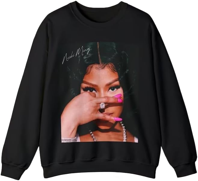 New Generic Bootleg Nicki Rapper Minajs Sweatshirt, Nicki Signature New Profile Sweatshirt