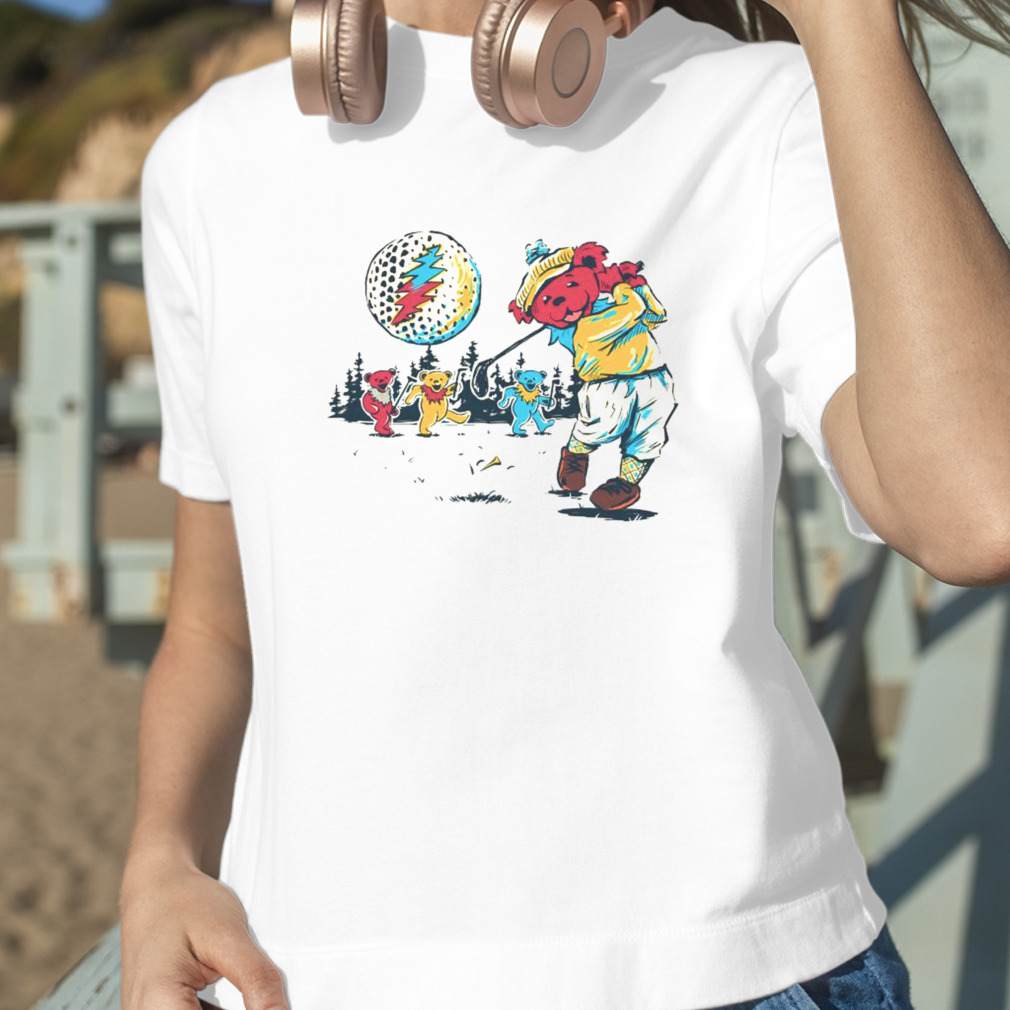 Golfing Bears Grateful Dead Shirt