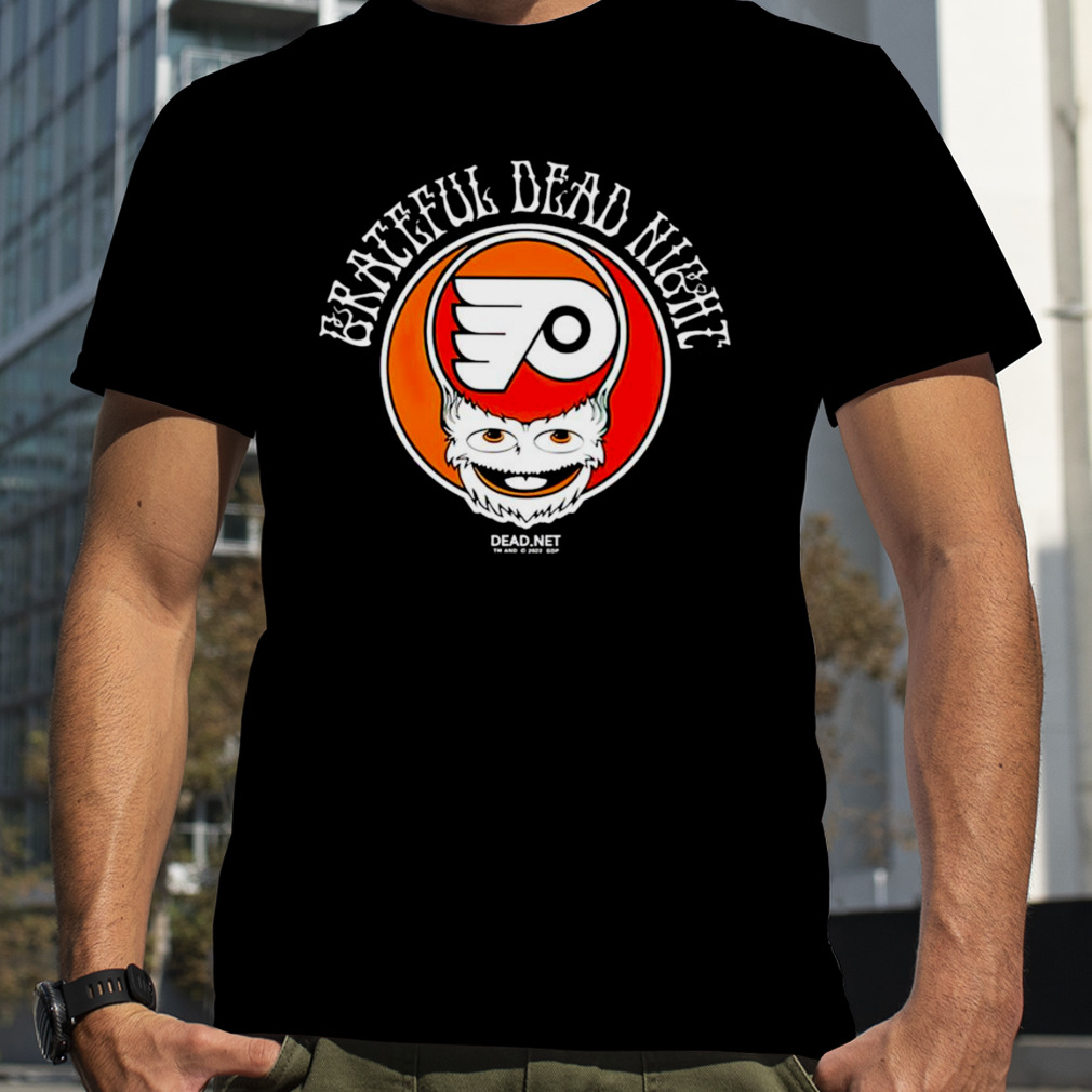 Grateful Dead Night Philadelphia Flyers Shirt