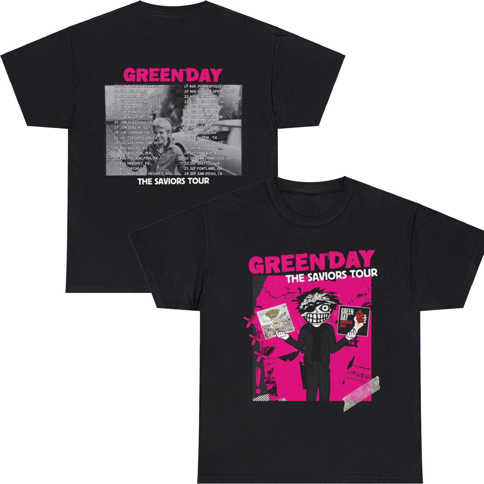 Green Day - The Saviors 2024 T-Shirt Gift For Fans