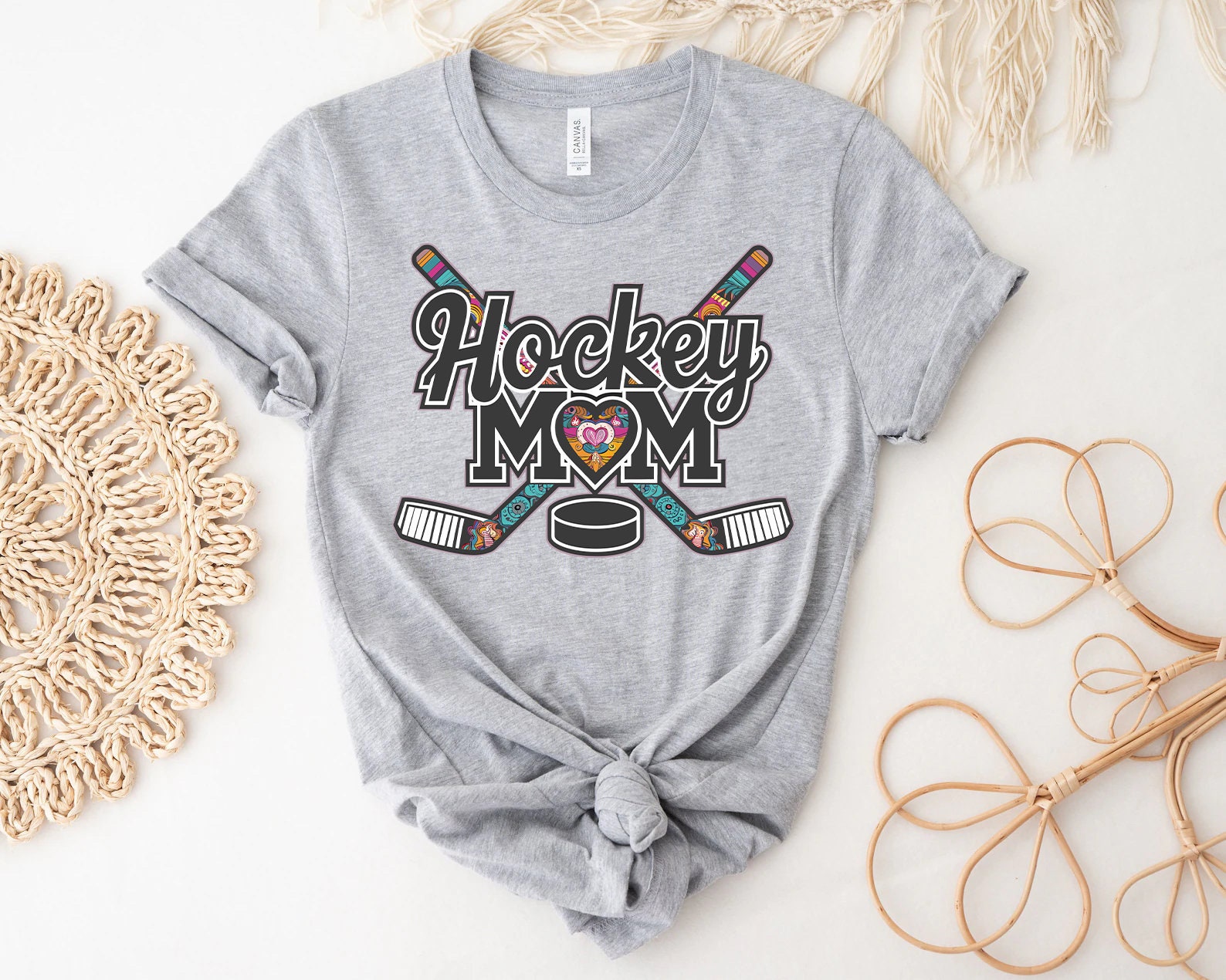 Hockey Mom Shirt Design, Hockey Mom Shirt, Mom Shirt, Mama Shirt, Grandma Shirt, Mother's Day Shirt, Shirt For Mom
