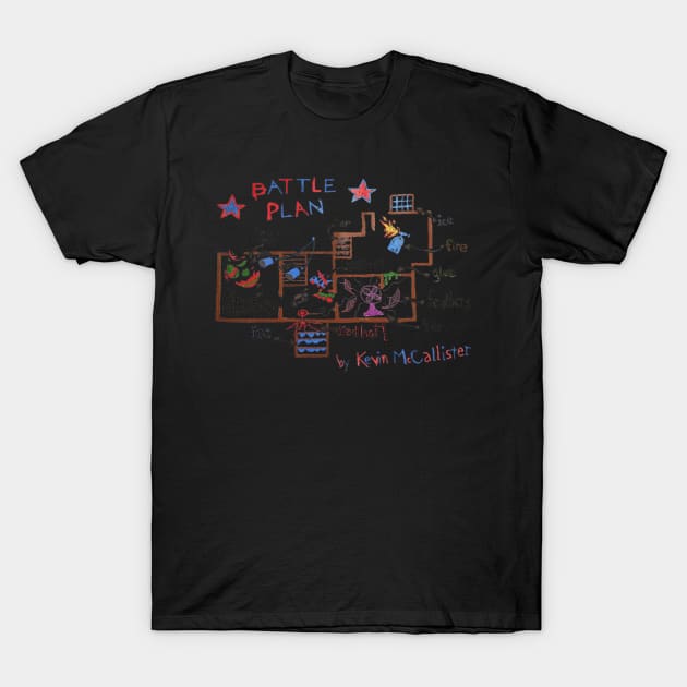 Home Alone Kevins Battle Plan T-Shirt