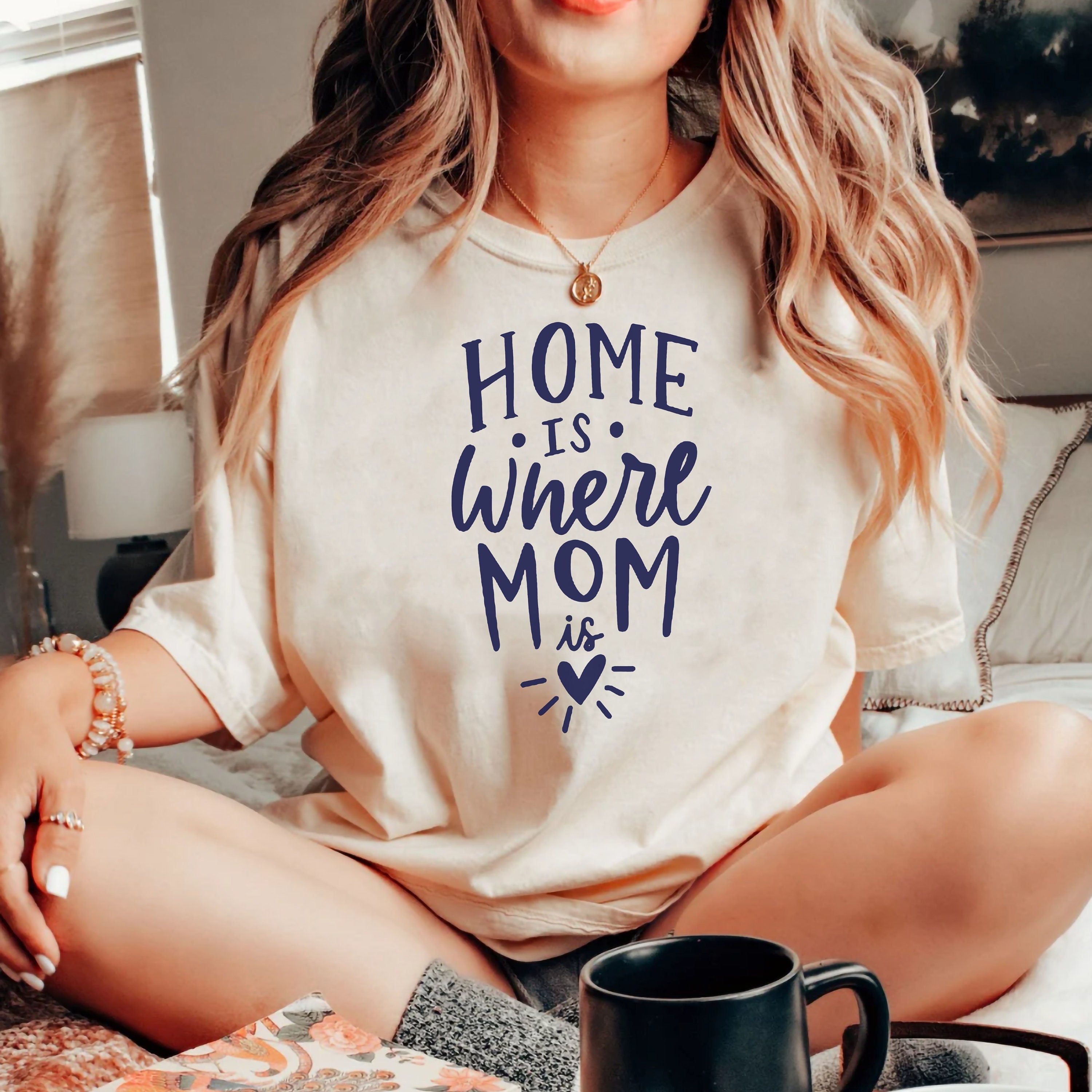 Home Mom Mothers Day Mommy Gift T-Shirt, Mom Shirt, Mama T- Shirt, Premium Shirt