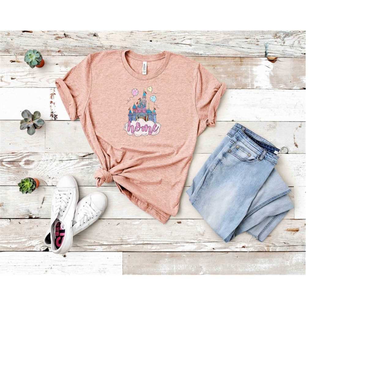 Home Retro Castle Shirt, Mom Shirt, Mama Shirt, Shirt For Mom