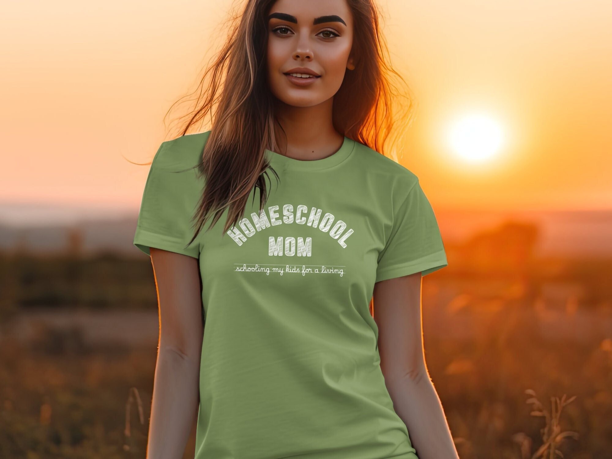 Homeschool T-Shirt, Mom Shirt, Mama T- Shirt, Premium Shirt