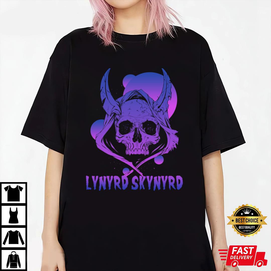 Horned Skull Lynyrd Skynyrd T-Shirt, Premium Shirt