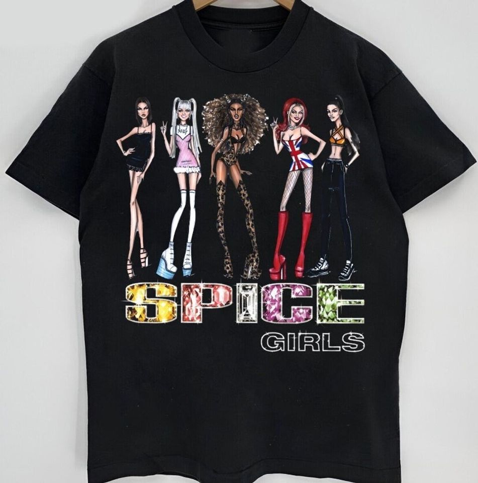 Hot Spice Girls T-Shirt, Spice Girls Shirt, Hight Fashion Spice Girls T-Shirt, Girls Group Iconic Unisex T-Shirt