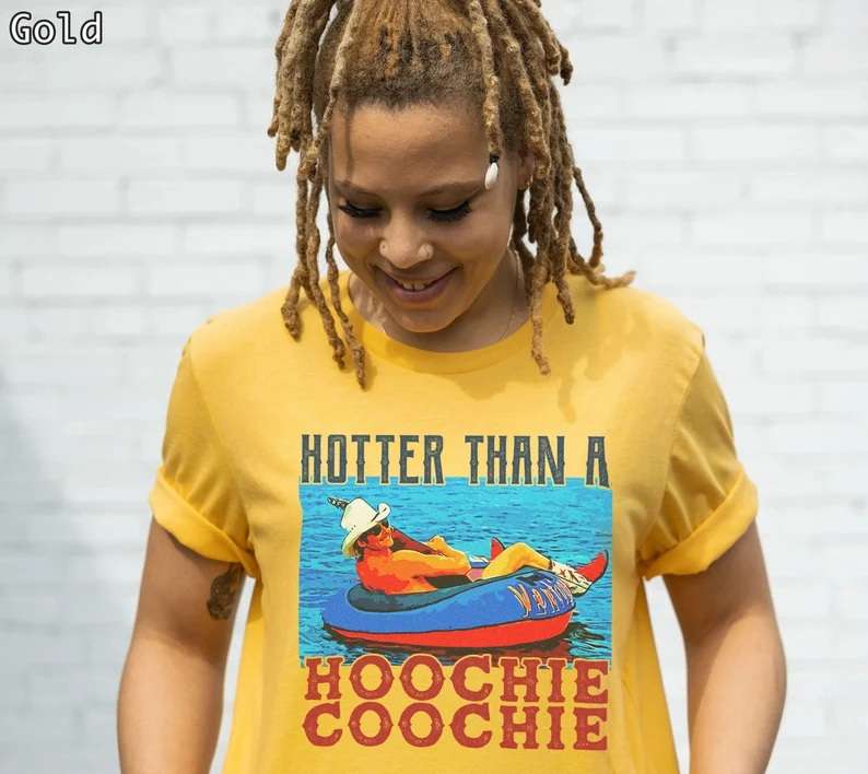 Hotter Than A Hoochie Coochie Alan Jackson Shirt, Premium Shirt