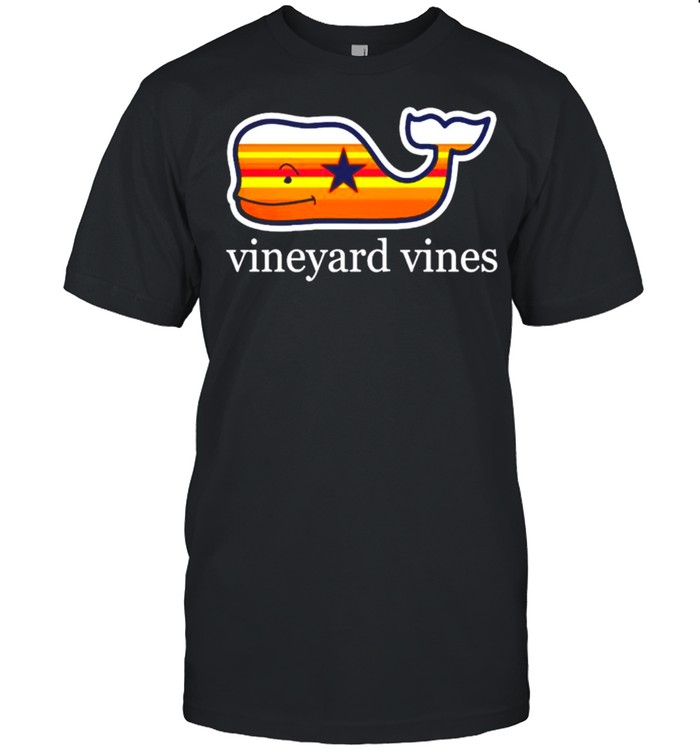 Houston Astros Vineyard Vines Filled In Whale Shirt, Premium Shirt