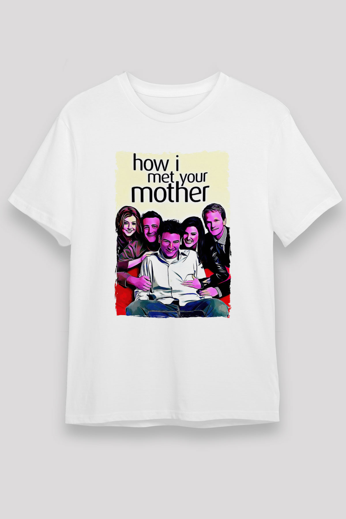 How I Met Your Mother White Unisex Graphic T-Shirt, Premium Shirt, Streetwear