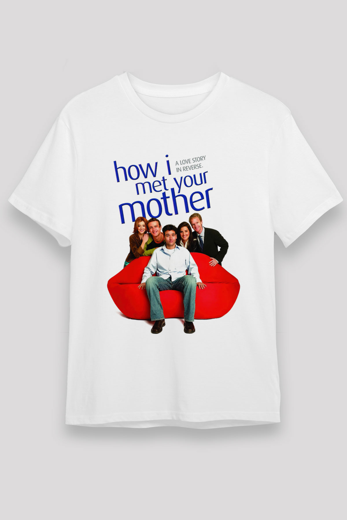 How I Met Your Mother White Unisex Graphic T-Shirt, Premium Shirt, Streetwear