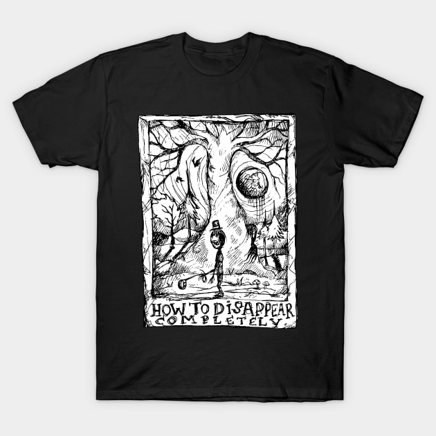 How to Disappear Completely - Illustrated Lyrics T-Shirt