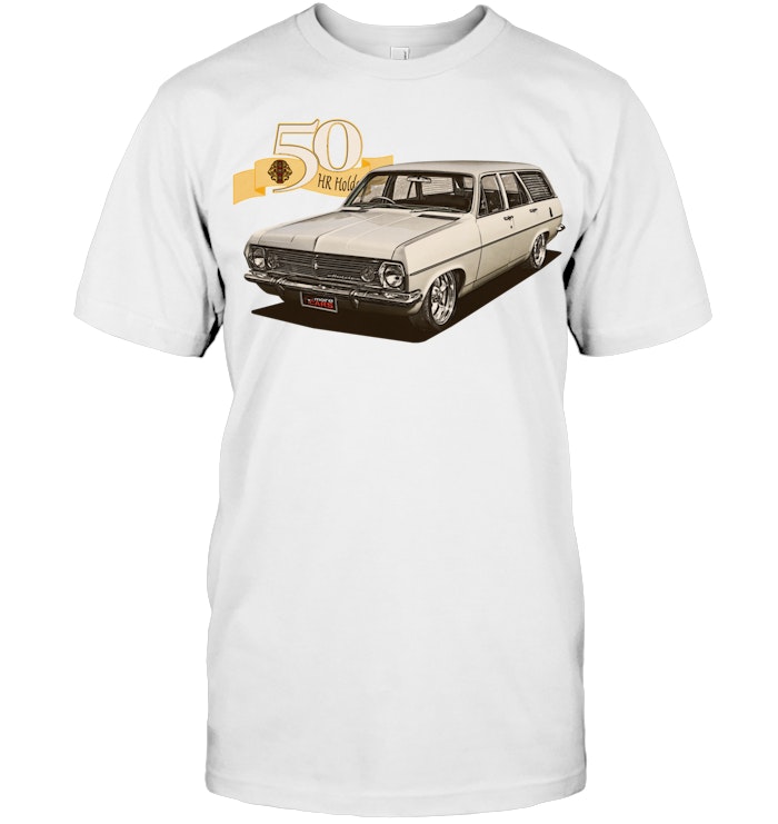 HR Holden Station Wagon 50th Anniversary White