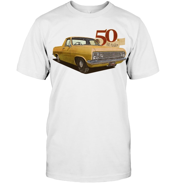 HR Holden Ute 50th Anniversary Yellow T Shirt
