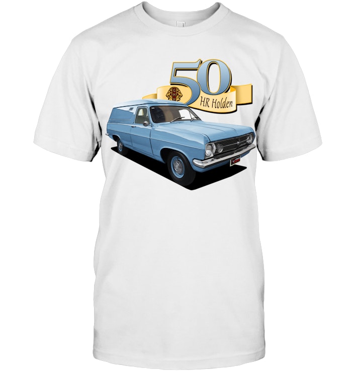 HR Holden Van Blue T Shirt