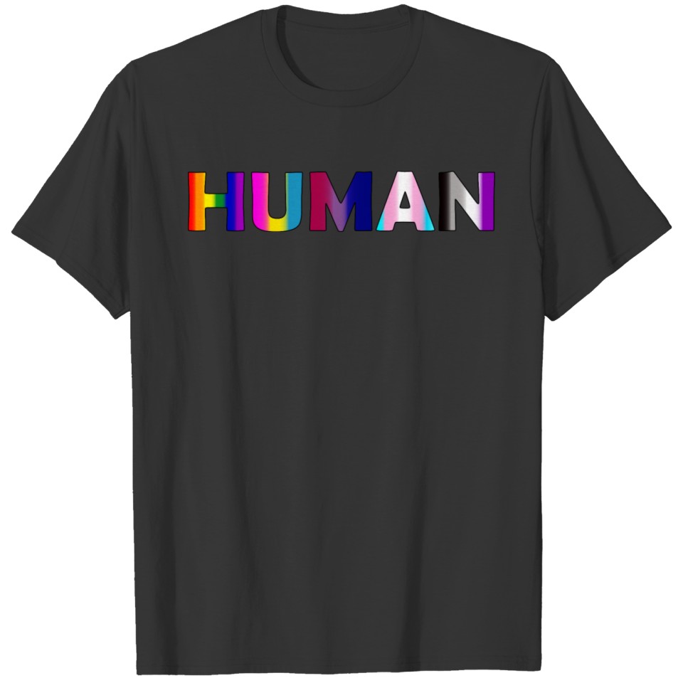 Human Gay Pride Rainbow Lgbt T Shirts