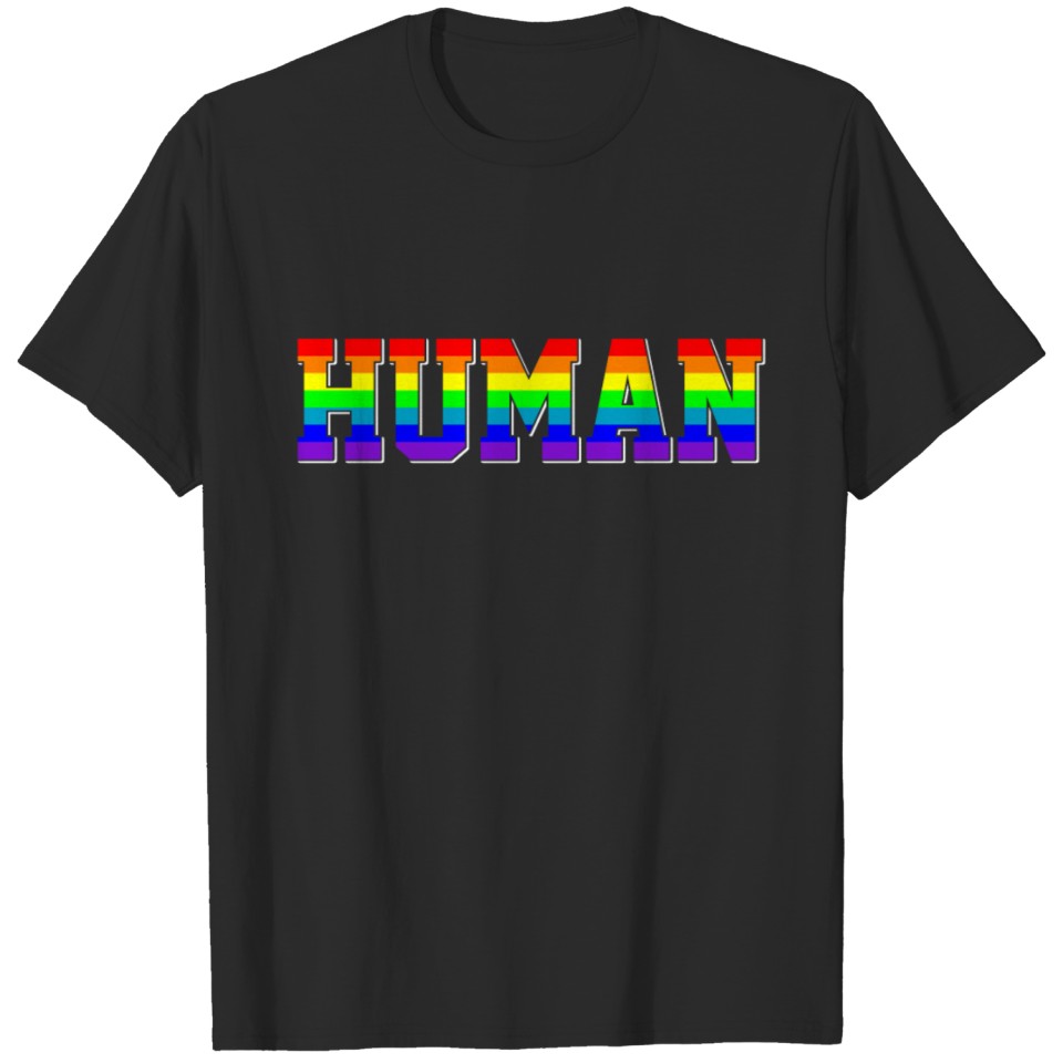 Human Lgbt Gay Rights T-Shirt