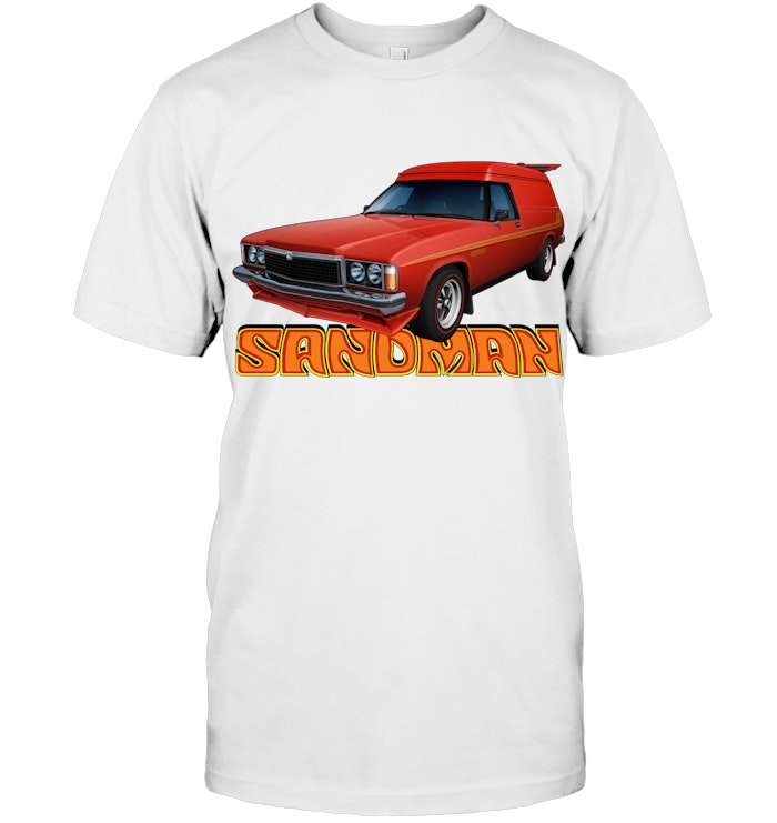 HZ Holden Sandman Panneau Van Rouge