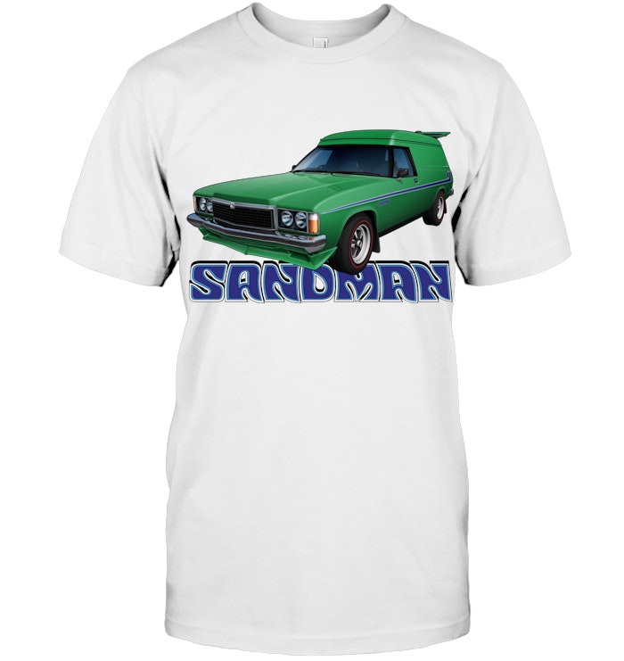 HZ Holden Sandman Panneau Van Super Mint Green T Shirt