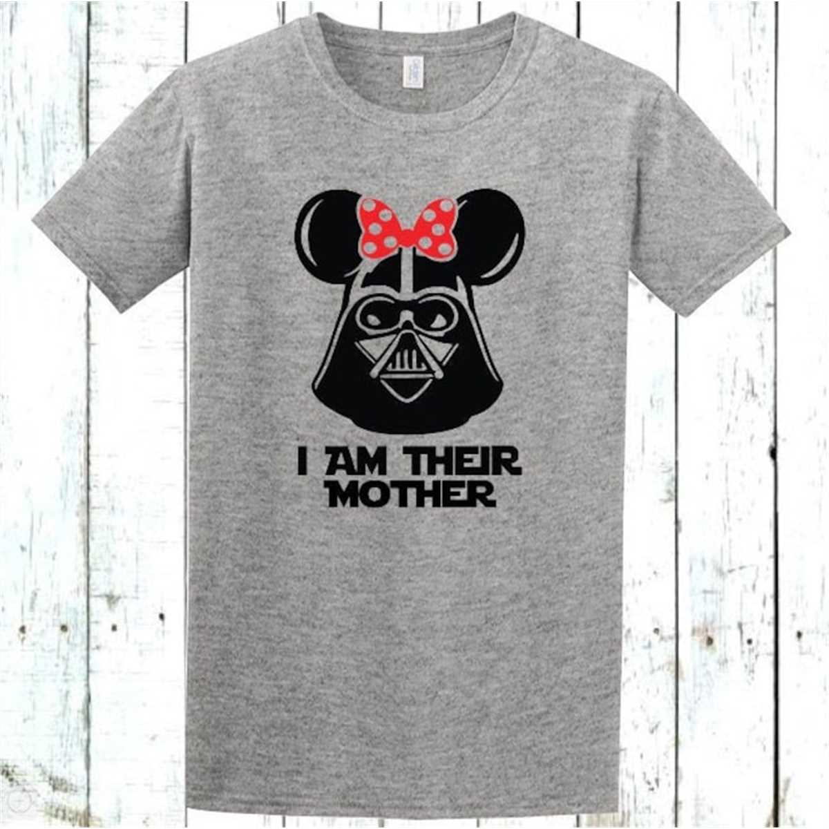 I Am Their Mother Soft Cotton T-Shirt, Mom Shirt, Mama T- Shirt, Premium Shirt