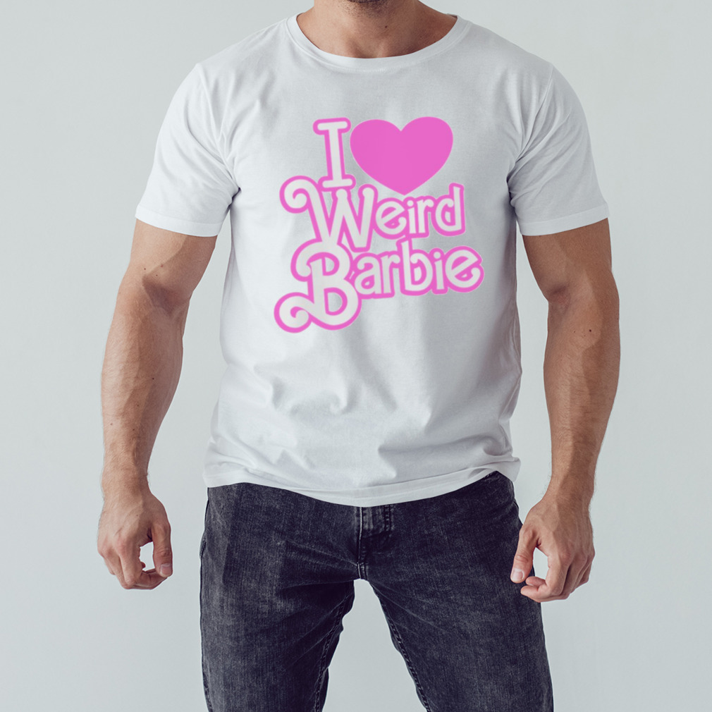 I Heart Weird Barbie Shirt, Premium Shirt