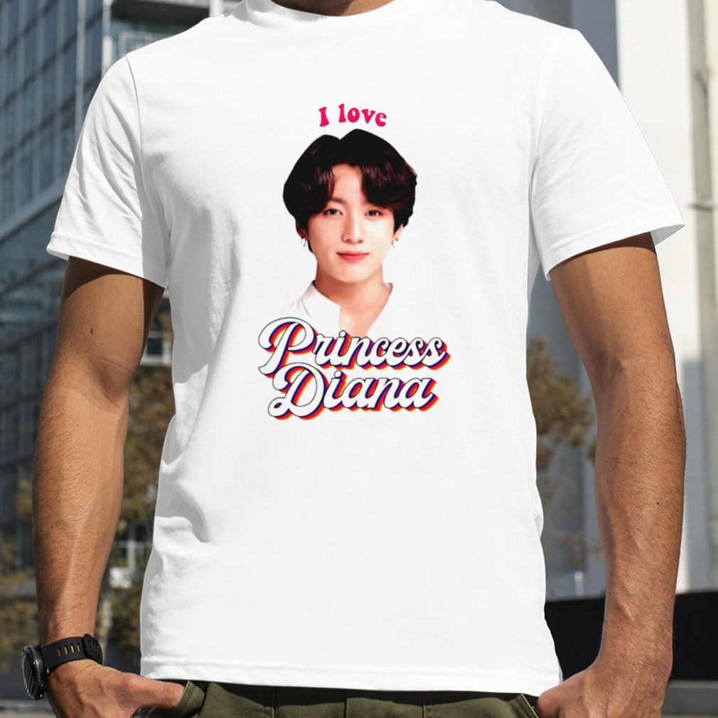 I Love Princess Diana Jungkook Shirt, Premium Shirt