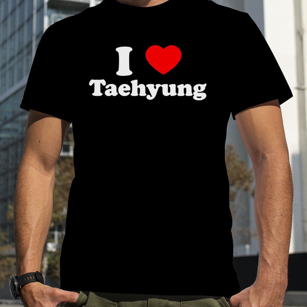 I Love Taehyung Bts Shirt, Premium Shirt