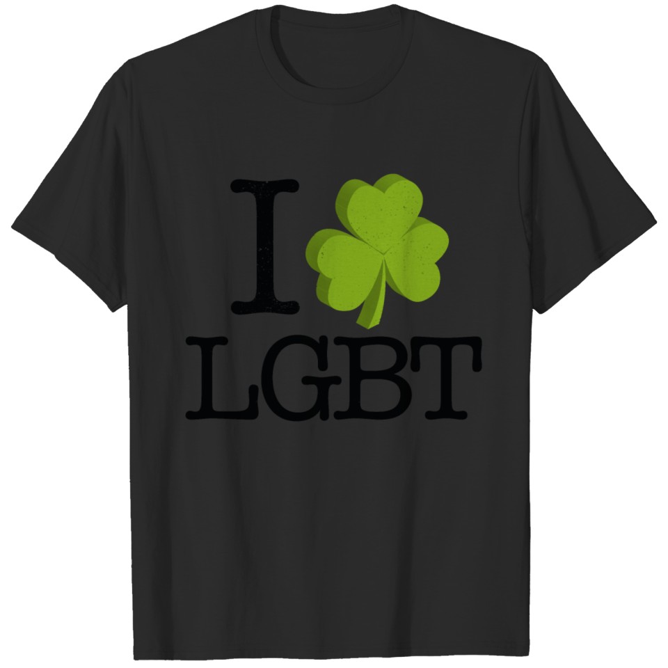 I Shamrock Lgbt (I Love Lgbt) T-Shirt