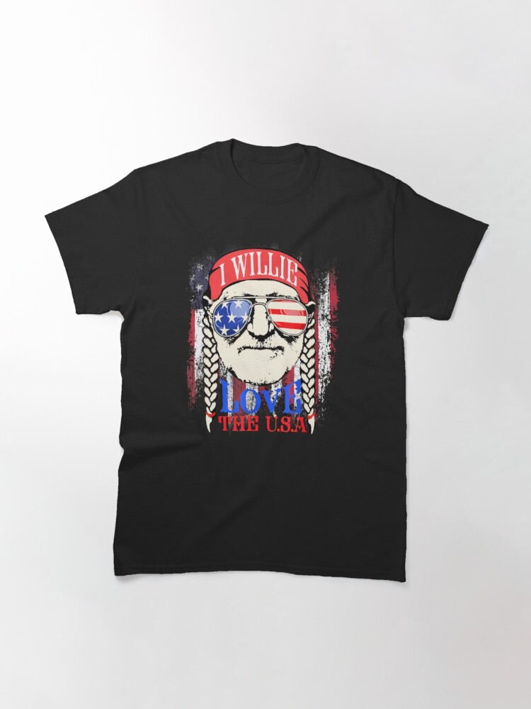 I-Willie-Love-The-Usa Gift Halloween Day, Thanksgiving Day, Christmas Day Classic T-Shirt July 4Th Tshirt, July 4Th Tee, Independence Premium Shirt