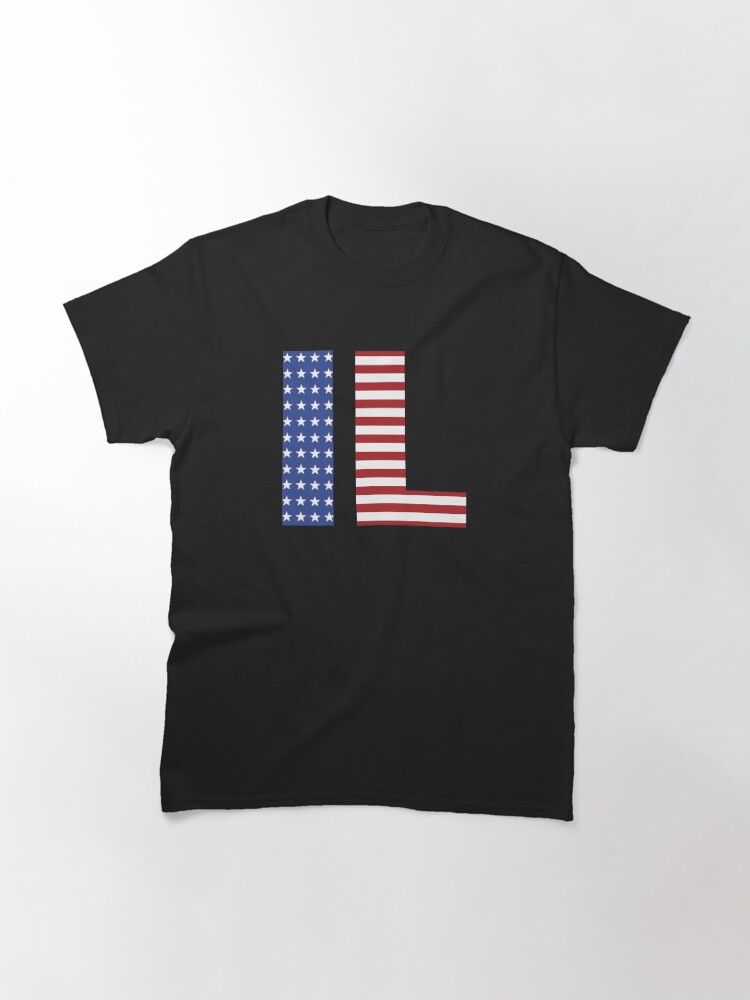 Illinois 4Th Of July Classic T-Shirt July 4Th Tshirt, July 4Th Tee, Independence Premium Shirt