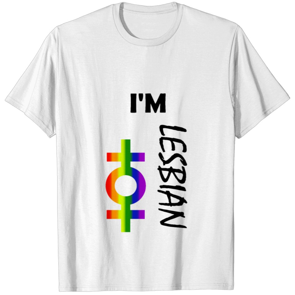 I'M Lesbian Gay Pride Lgbt T-Shirt