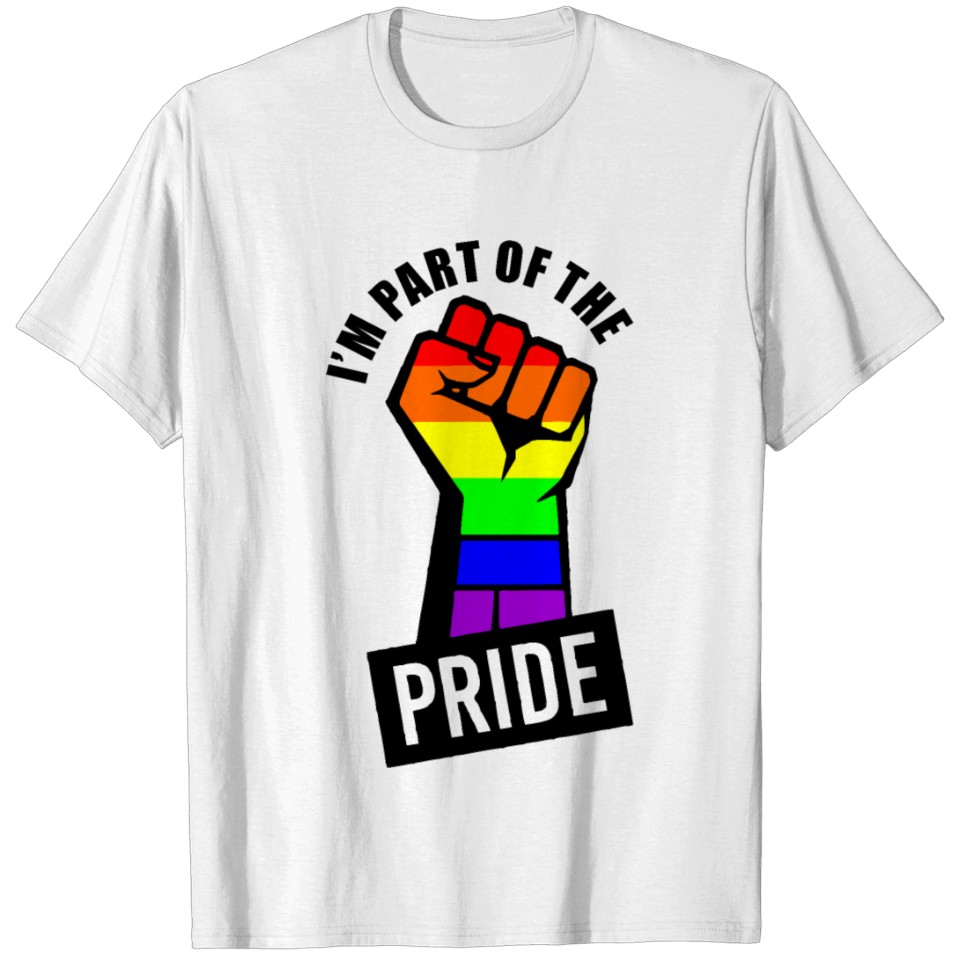 Im Part Of The Pride Lgbt Gift For Pride Month T-Shirt
