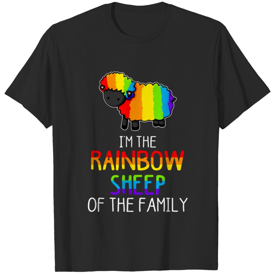 I'M The Rainbow Sheep Of The Family Lgbt T Shirt T-Shirt