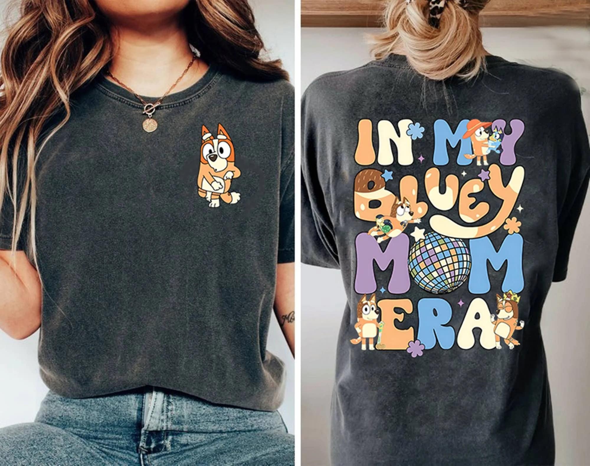 In My Bluey Mom Era Shirt, Bluey Shirt, Disney Shirt