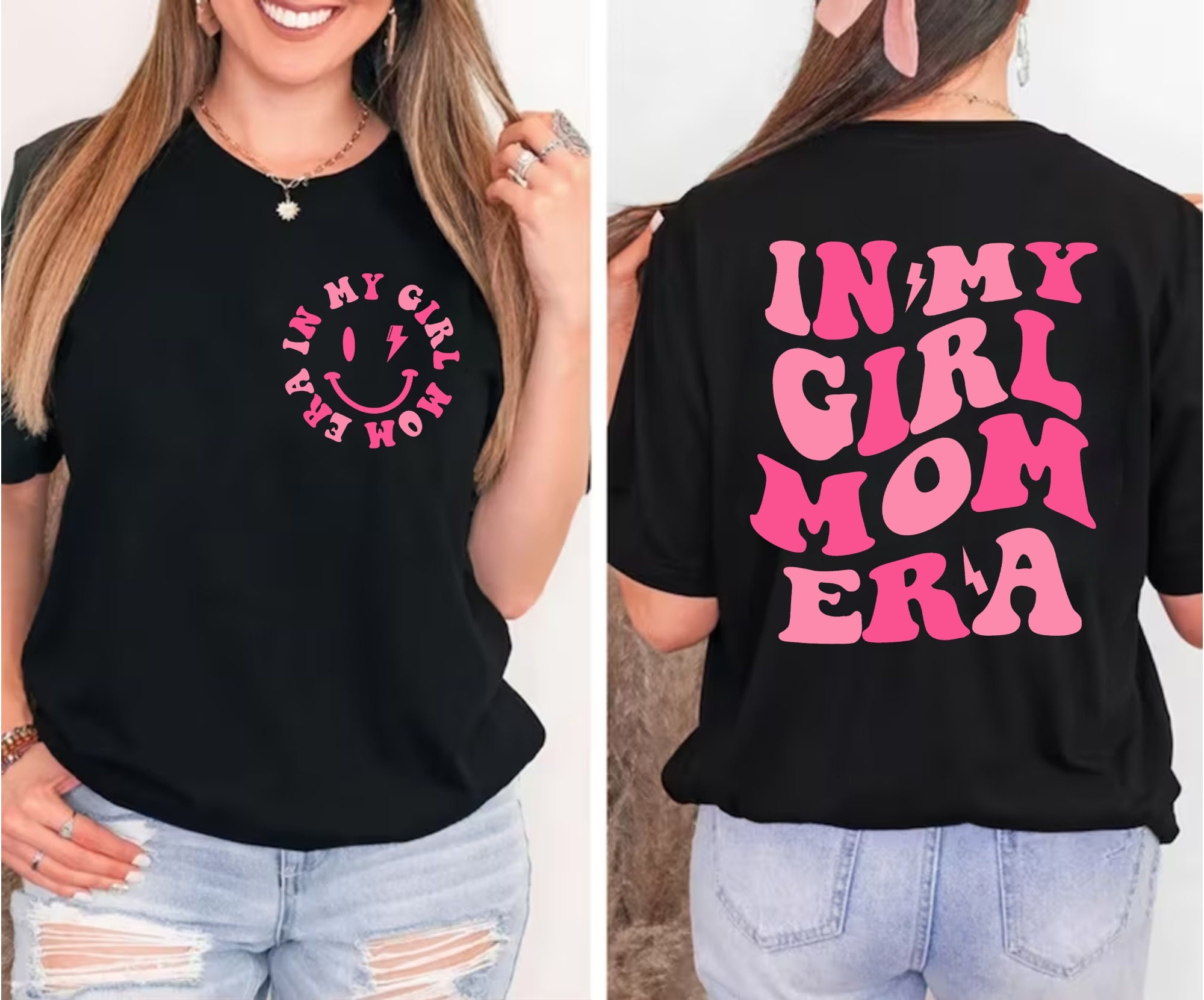 In My Girl Mom Era Shirt, Girl Mom Shirt, Mom Shirt, Mama Shirt, Mother's Day Shirt, Shirt For Mom