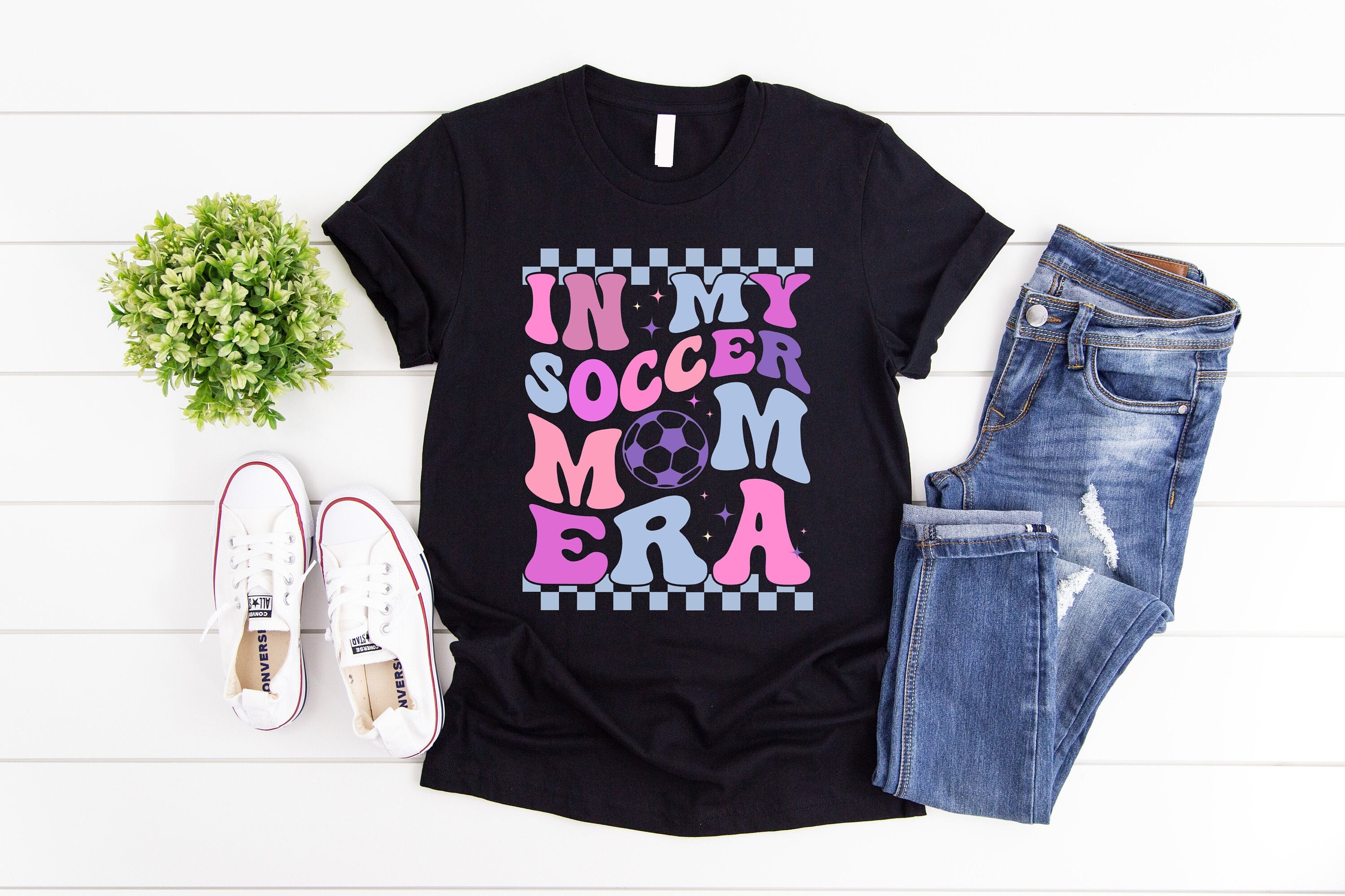 In My Soccer Mom Era Shirt, Sport Mama Shirt, Mom Shirt, Mama Shirt, Mother's Day Shirt, Shirt For Mom
