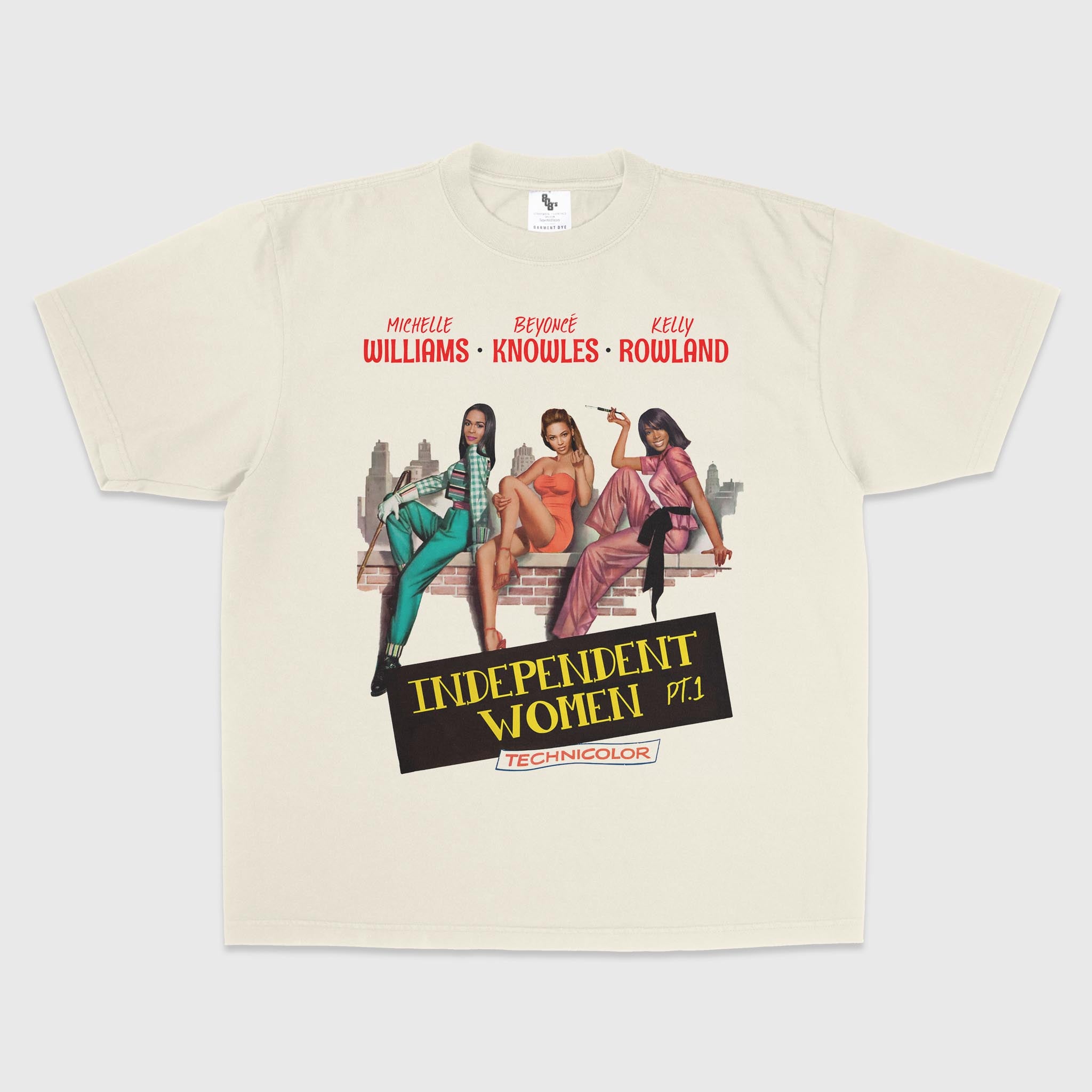 Independent Women Movie Poster Style Graphic Shirt