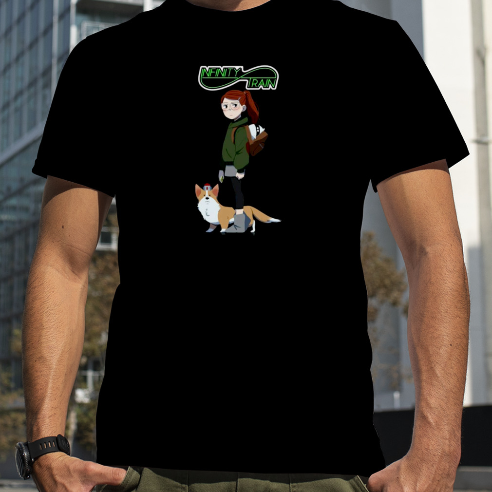 Infinity Train Tulip Olsen And Her Corgi Shirt, Premium Shirt