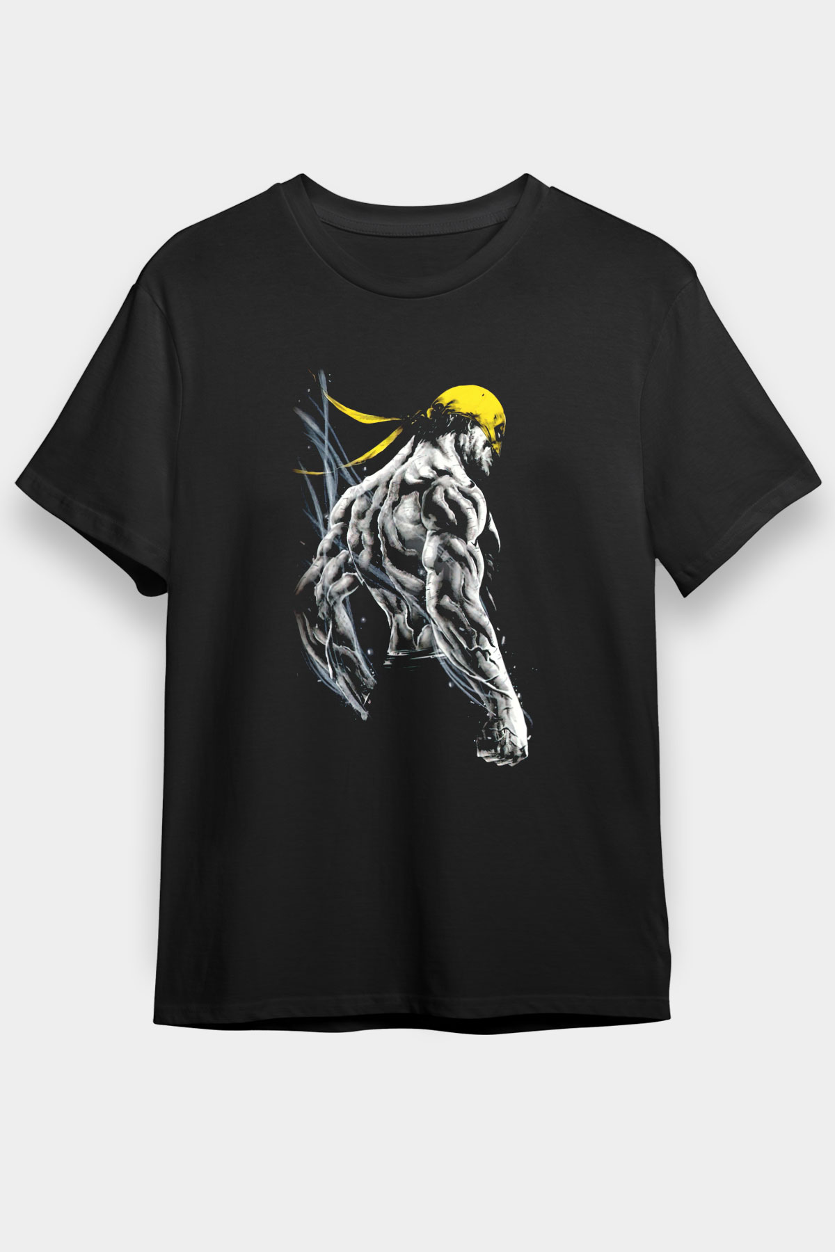 Iron Fist White Unisex Graphic T-Shirt, Premium Shirt, Streetwear