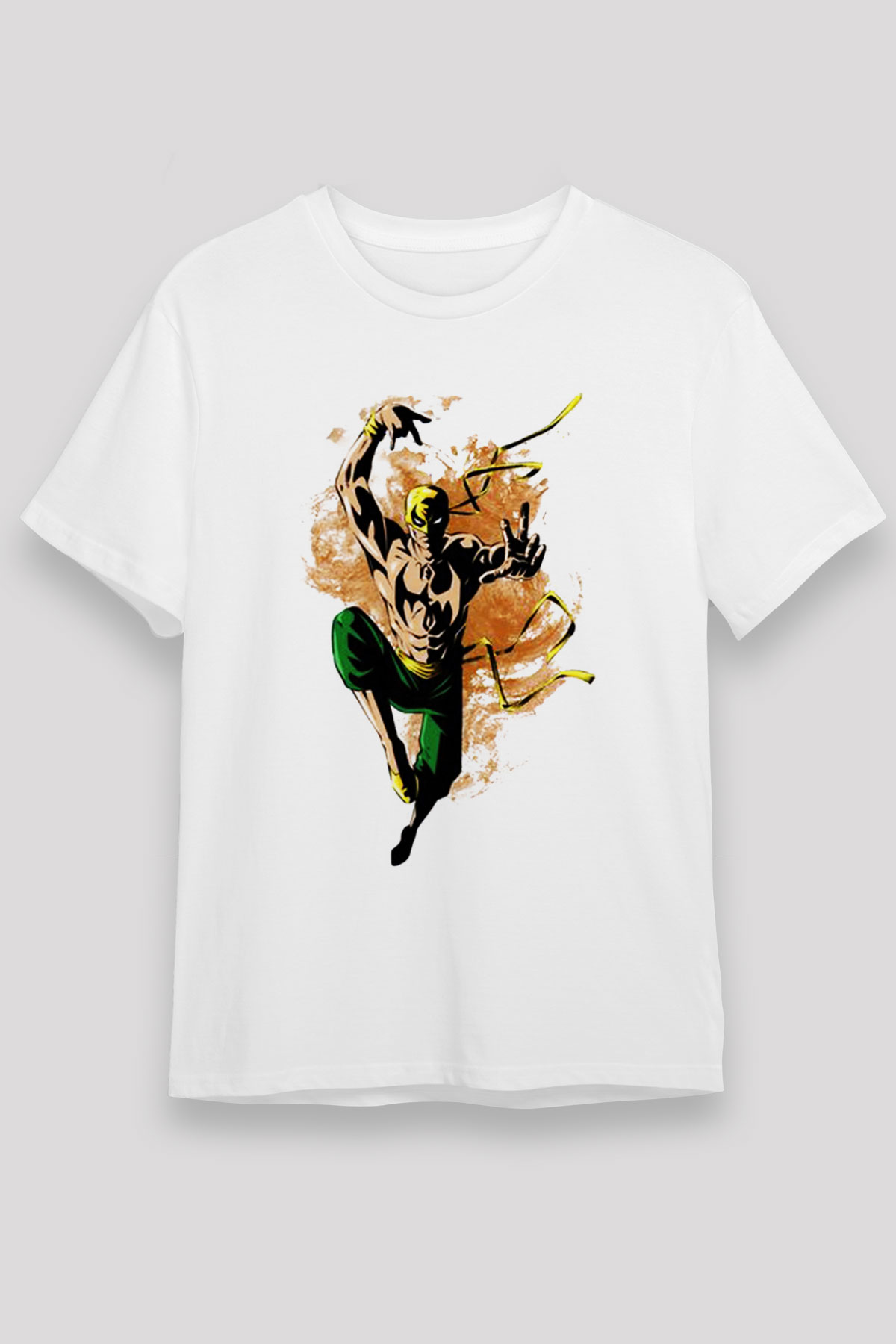 Iron Fist White Unisex Graphic T-Shirt, Premium Shirt, Streetwear