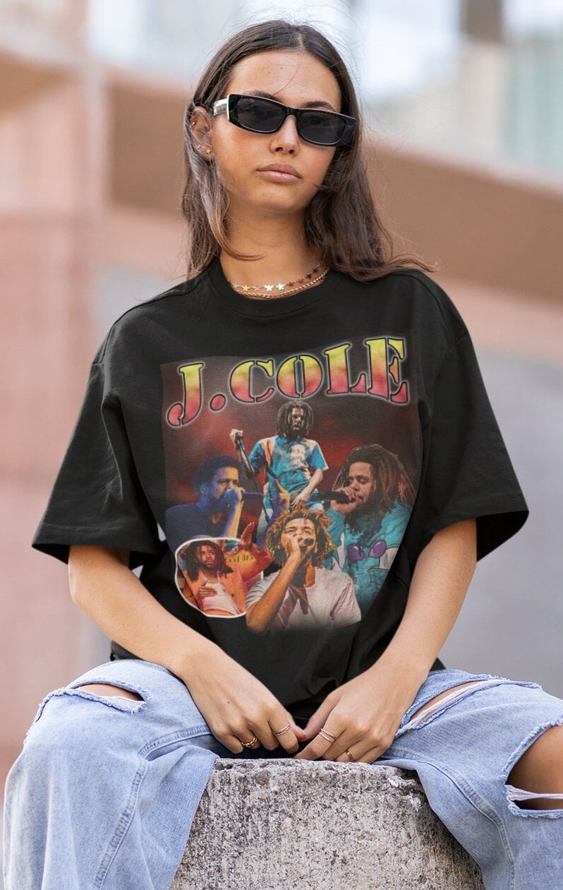 J Cole Hiphop Tshirt, Fan Shirt, Classic Style Shirt