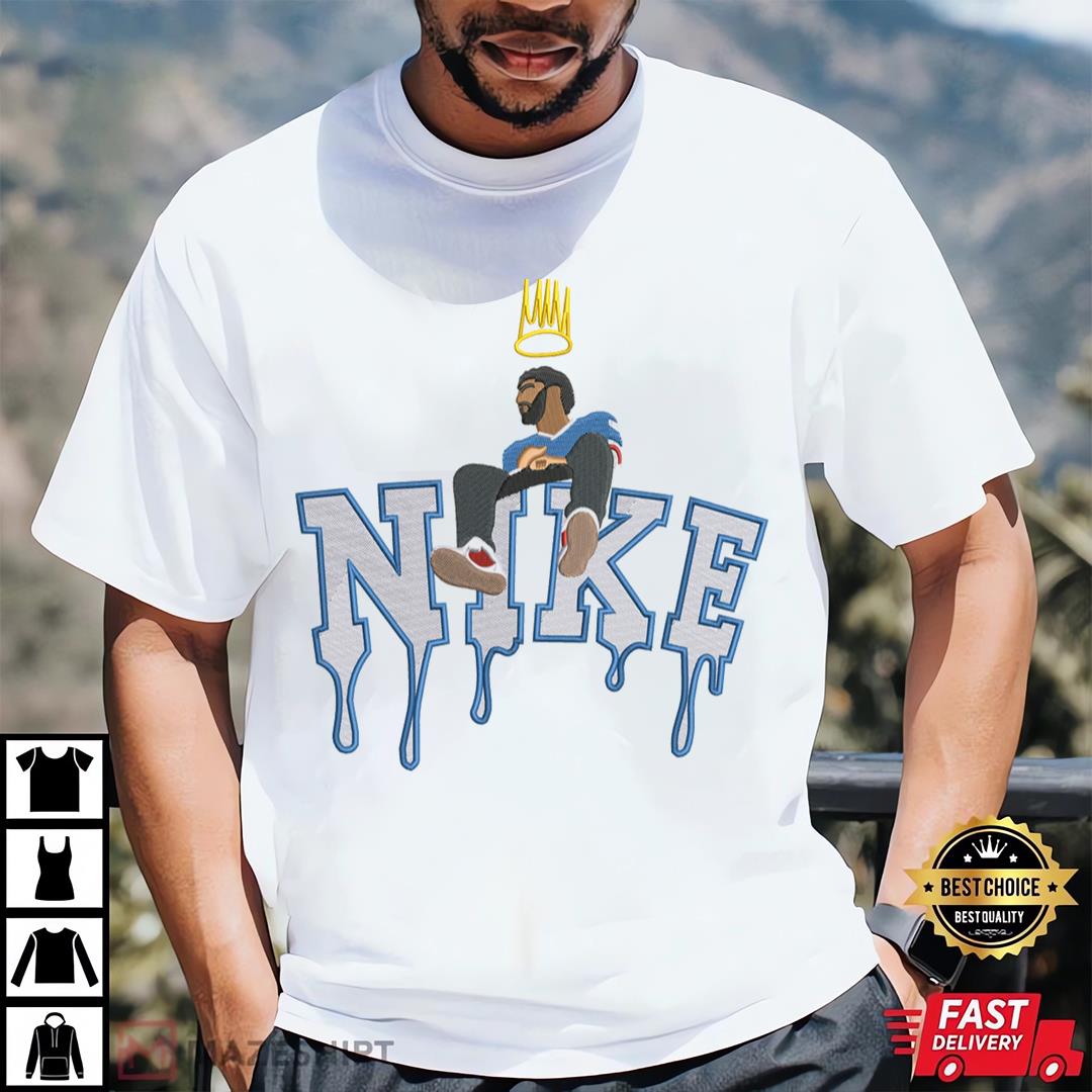 J Cole Nike Effect Embroidery Shirt, Premium Shirt