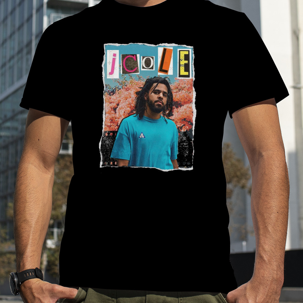 J Cole Scrapbook Effect Shirt, Premium Shirt