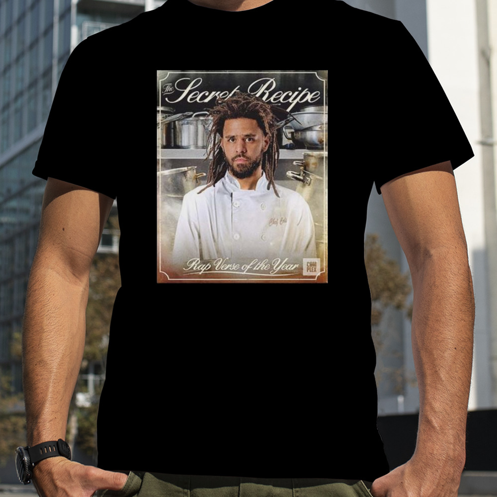 J Cole The Secret Recipe The Best Rap Verse Of The Year T-Shirt, Premium Shirt