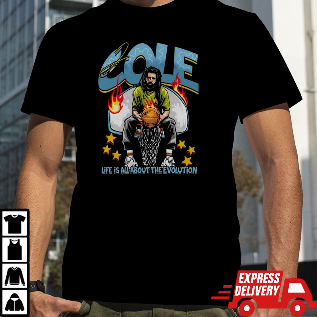 J. Cole Life Is All About The Evolution Graphic Shirt, Premium Shirt