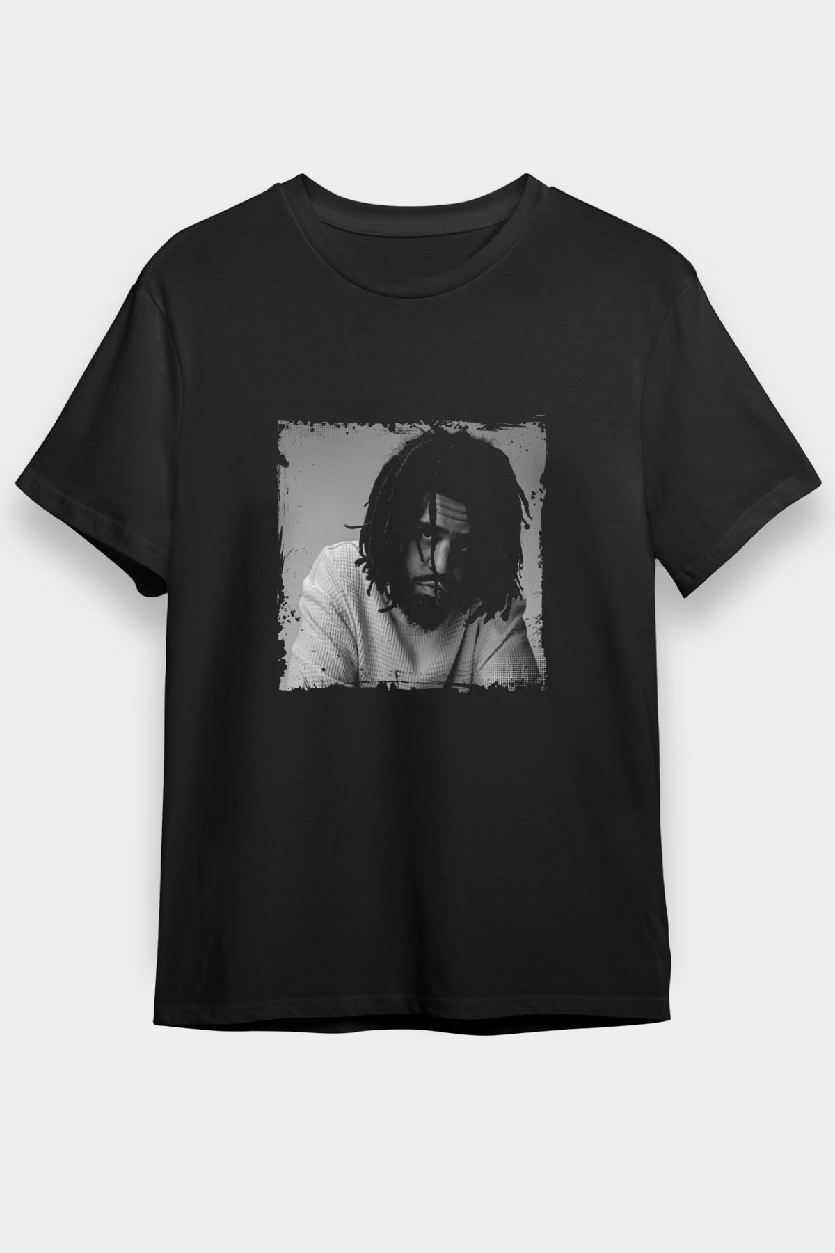 J. Cole Unisex Black Graphic T-Shirt, Premium Shirt, Streetwear